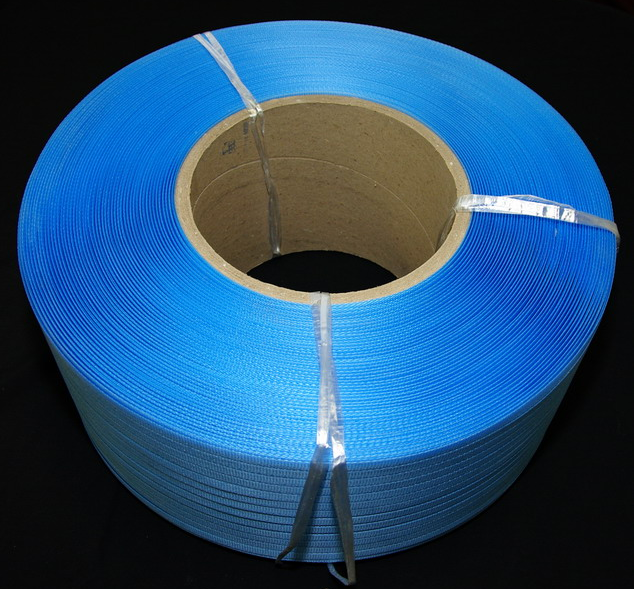 POLY STRAPPING BLUE DP 15MM X 1000 MTRS) 4.5KG 